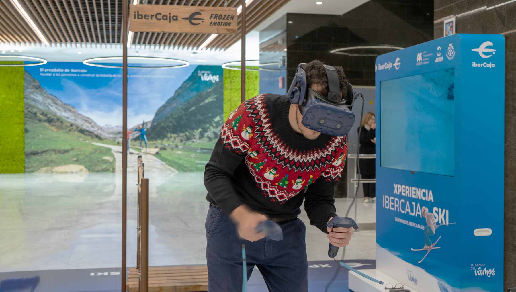 Experiencia de Realidad Virtual desarrollada para Ibercaja por Imascono