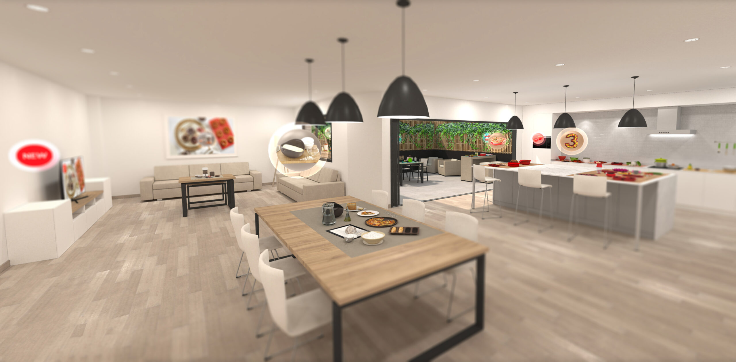 Metaverso tipo Showroom desarrollado para Lekue por Imascono