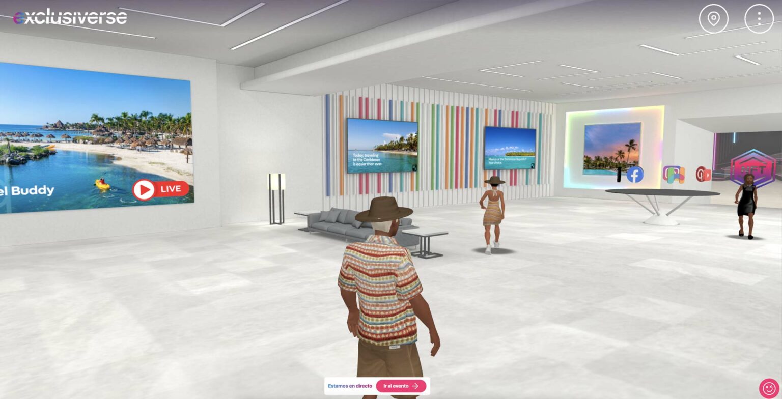 Metaverse with Exclusiverse digital membership developed by Imascono for Exclusive Traveler Club